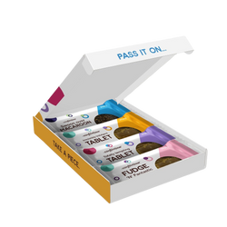 Scottish sweets pick your own box of 4 bars — tablet, fudge, and macaroon by Confectious