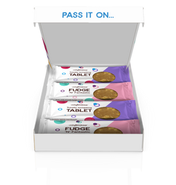 Scottish Sweets Pick Your Own Box 4x95g Bars Confectious